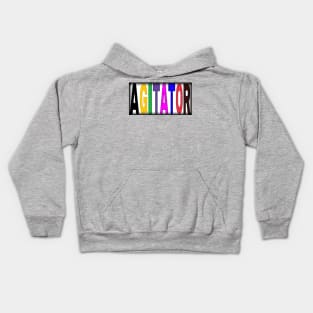 AGITATOR - Back Kids Hoodie